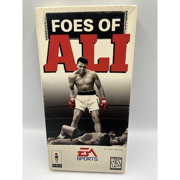 Foes of Ali (3DO, 1995) Long Box And Game Only - Picture 3 of 14